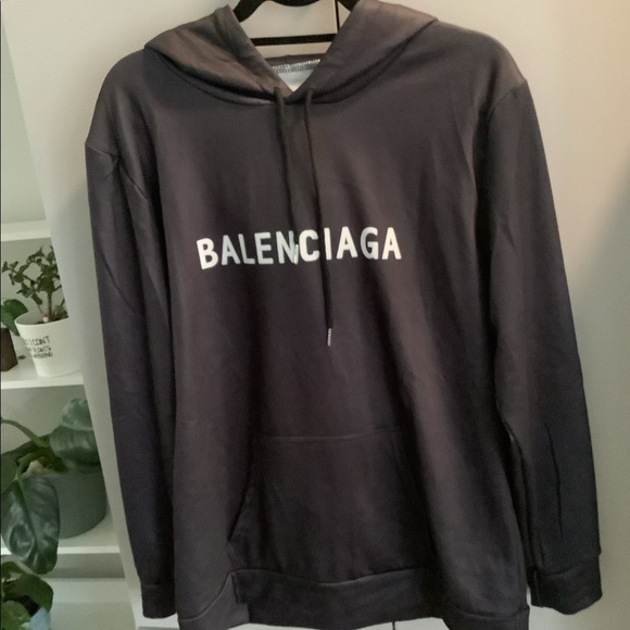 Balenciaga Tops - Balenciaga hooded sweatshirt